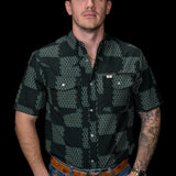 The Dallas - Green Short Sleeve Snap (FINAL SALE)
