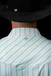 The Jack Pearl Snap Polo in Green (FINAL SALE)