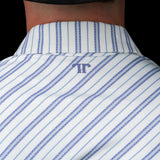 The Jack Pearl Snap Polo in Blue