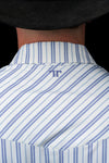The Jack Pearl Snap Polo in Blue