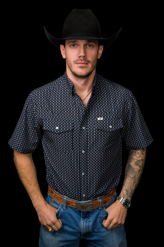 The Cash Short Sleeve Pearl Snap Shirt