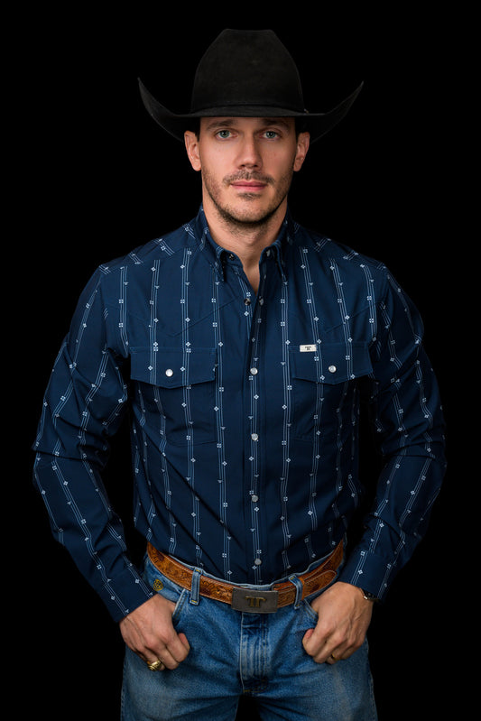 The Kaden Long Sleeve Pearl Snap