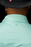 The Carson Pearl Snap Polo in Mint (FINAL SALE)