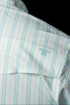 The Jack Short Sleeve Pearl Snap Shirt in Green (FINAL SALE)