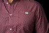 The Nicholas - Long Sleeve Button Up Printed Shirt (FINAL SALE)