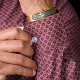 The Nicholas - Long Sleeve Button Up Printed Shirt (FINAL SALE)