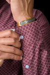 The Nicholas - Long Sleeve Button Up Printed Shirt (FINAL SALE)
