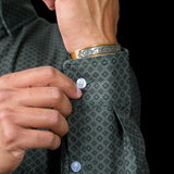 The Buddy - Long Sleeve Button Up Printed Shirt (FINAL SALE)