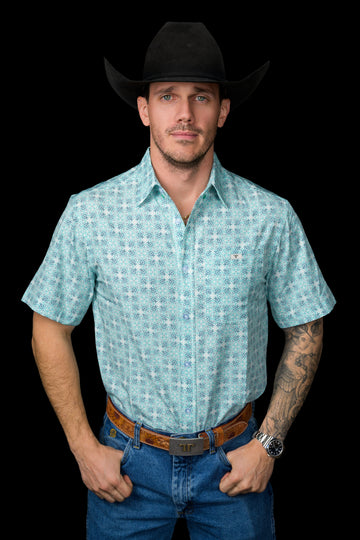 The Wesley - Short Sleeve Button Up Shirt (FINAL SALE)