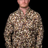 The Ferrell Camo Lite - Long Sleeve Double Button Shirt (FINAL SALE)