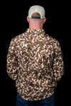 The Ferrell Camo Lite - Long Sleeve Double Button Shirt (FINAL SALE)