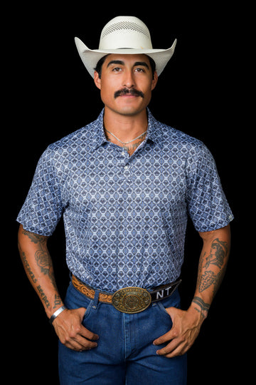 The Connor in Blue Polo (FINAL SALE)