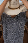 The Connor in Blue Polo (FINAL SALE)