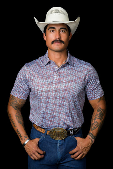 The Colton in Red Polo (FINAL SALE)