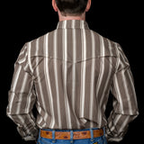 The Atlas in Green - Long Sleeve Snap Shirt (FINAL SALE)