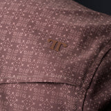 The Collin in Brown- Long Sleeve Snap Shirt (FINAL SALE)