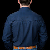 The Collin in Black- Long Sleeve Snap Shirt (FINAL SALE)