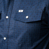 The Collin in Black- Long Sleeve Snap Shirt (FINAL SALE)