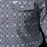The Connor in Brown - Long Sleeve Snap Shirt (FINAL SALE)