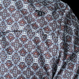 The Connor in Brown - Long Sleeve Snap Shirt (FINAL SALE)
