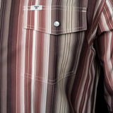 The Harrison in Brown - Long Sleeve Snap Shirt (FINAL SALE)