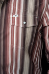 The Harrison in Brown - Long Sleeve Snap Shirt (FINAL SALE)