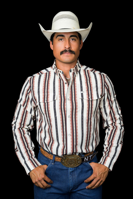 The Wayne - Long Sleeve Snap Shirt (FINAL SALE)