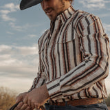 The Wayne - Long Sleeve Snap Shirt (FINAL SALE)
