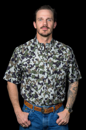 Camo 2.0 Short Sleeve Snap Shirt