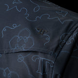 The Carson in Black Short Sleeve Pearl Snap