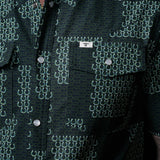 The Dallas - Green Short Sleeve Snap (FINAL SALE)