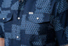 The Dallas in Blue Short Sleeve Snap (FINAL SALE)