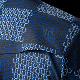 The Dallas in Blue Short Sleeve Snap (FINAL SALE)