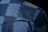 The Dallas in Blue Short Sleeve Snap (FINAL SALE)