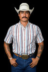 The Brooks in White - Short Sleeve Snap (FINAL SALE)