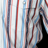 The Brooks in White - Short Sleeve Snap (FINAL SALE)