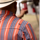The Brooks in Red - Short Sleeve Snap (FINAL SALE)