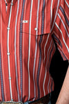 The Brooks in Red - Short Sleeve Snap (FINAL SALE)