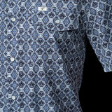 The Connor in Blue - Short Sleeve Snap (FINAL SALE)