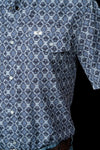 The Connor in Blue - Short Sleeve Snap (FINAL SALE)