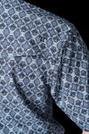 The Connor in Blue - Short Sleeve Snap (FINAL SALE)