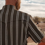 The Tucker in Green - Short Sleeve Pearl Snap