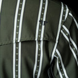 The Tucker in Green - Short Sleeve Pearl Snap
