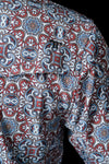 The Bennett in Brown- Short Sleeve Snap (FINAL SALE)