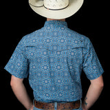 The Bennett in Light Blue - Short Sleeve Snap (FINAL SALE)