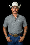 The Colton in Green - Short Sleeve Snap (FINAL SALE)
