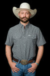 The Colton in Green - Short Sleeve Snap (FINAL SALE)