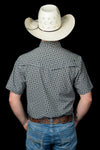 The Colton in Green - Short Sleeve Snap (FINAL SALE)