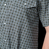 The Colton in Green - Short Sleeve Snap (FINAL SALE)