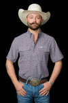 The Colton in Red - Short Sleeve Snap (FINAL SALE)